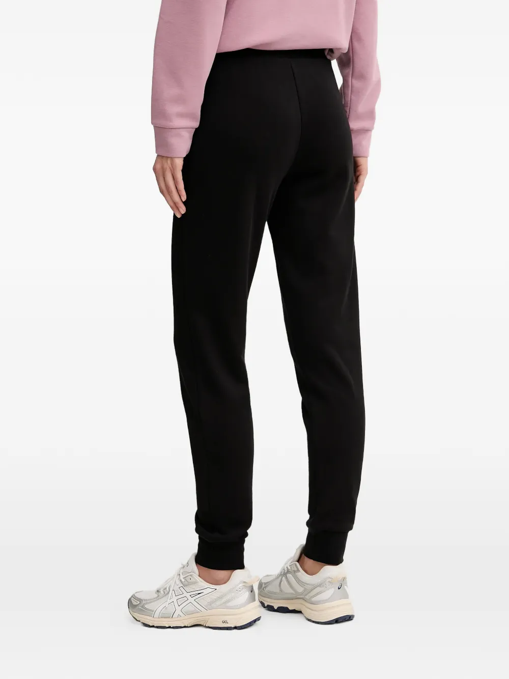 Ea7 Logo-detail Elastic-waist Track Pants In Multi