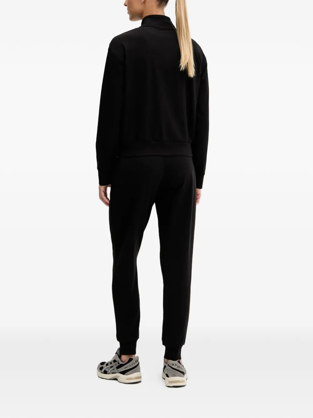 Ea7 Logo-detail Long-sleeve Tracksuit Set (set Of Two) In Black