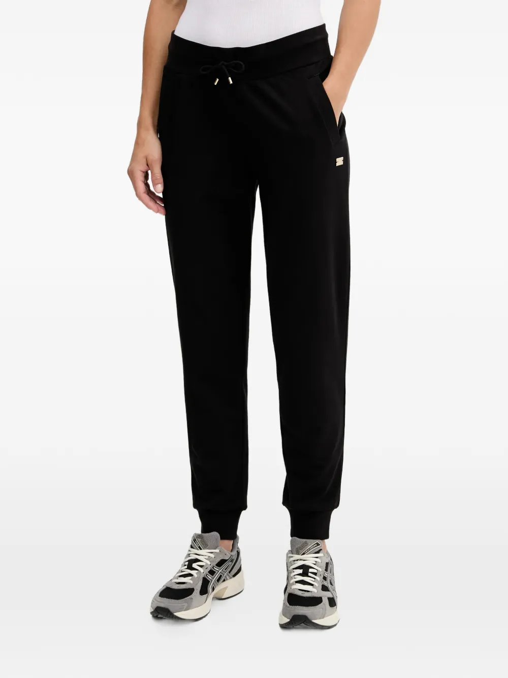 Ea7 Logo-detail Long-sleeve Tracksuit Set (set Of Two) In Black