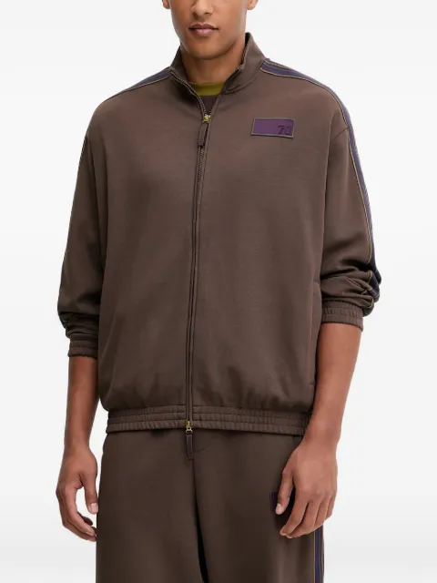 Ea7 Emporio Armani striped-detail tracksuit