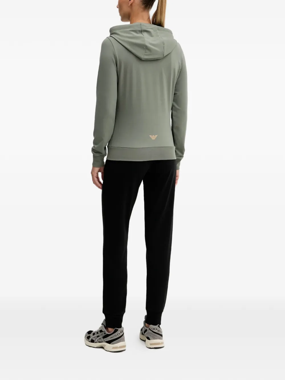 Ea7 Logo-detail Tracksuit In Green