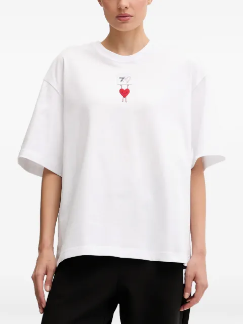 Ea7 Emporio Armani playera con estampado gráfico