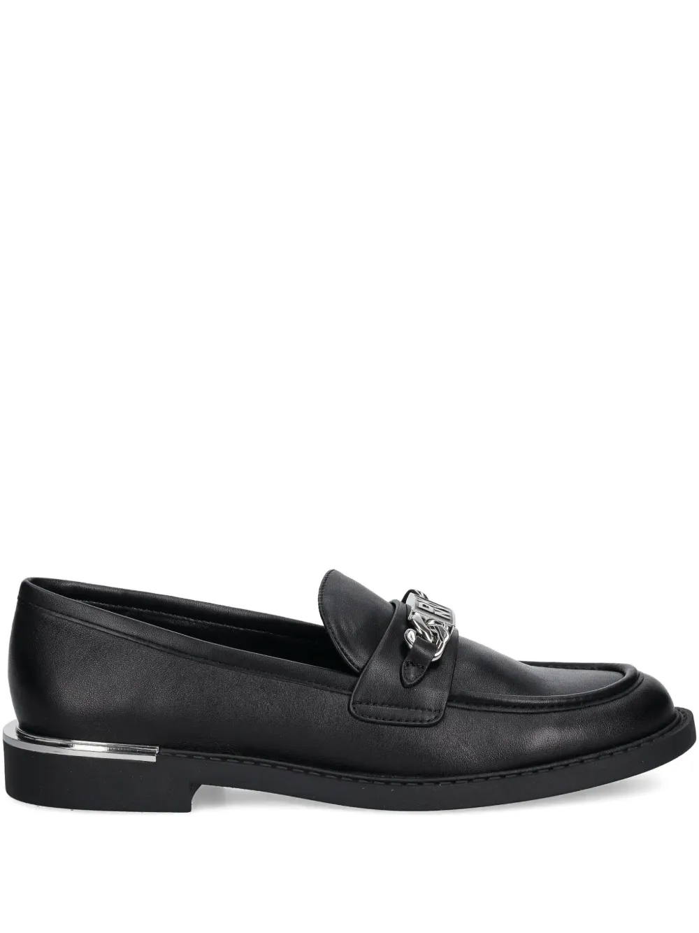Dkny Chain-detail Loafer In Black