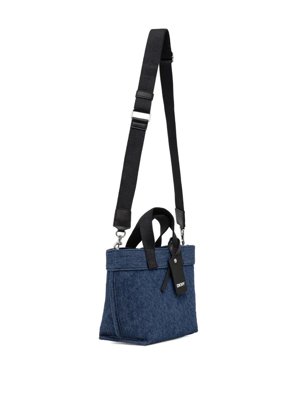 Dkny Monogram-pattern Tote Bag In Blue