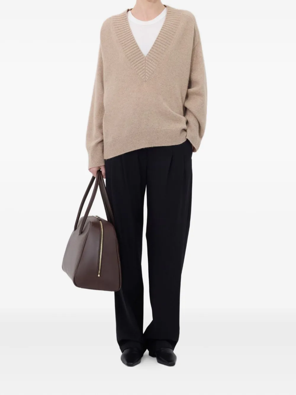 LouLou de Saison Sage trui Beige