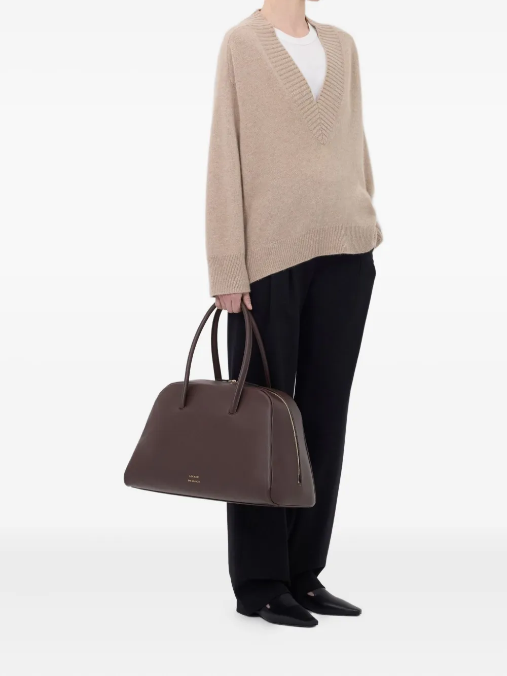 LouLou de Saison Sage trui Beige
