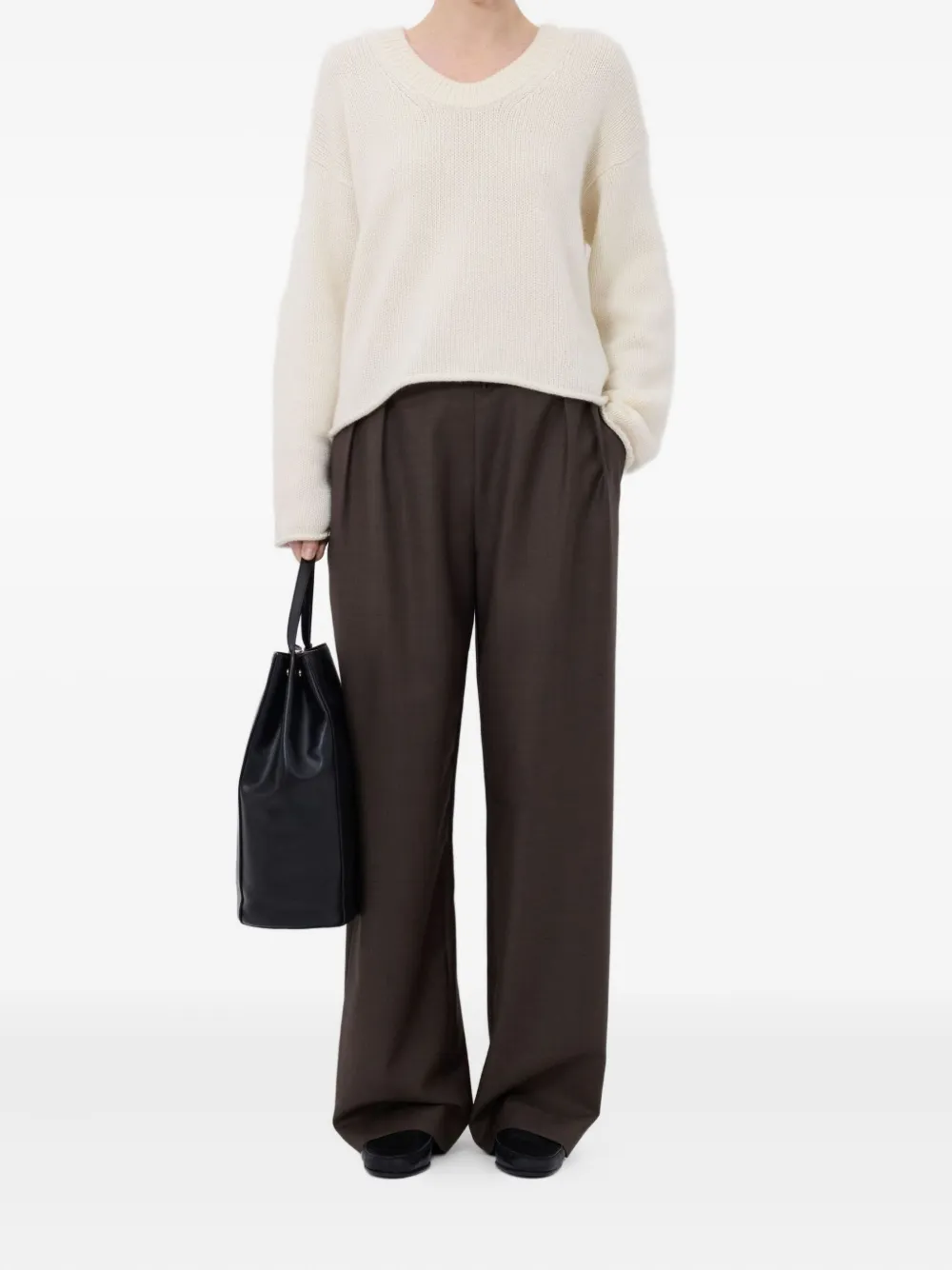 LouLou de Saison Derry trui Beige