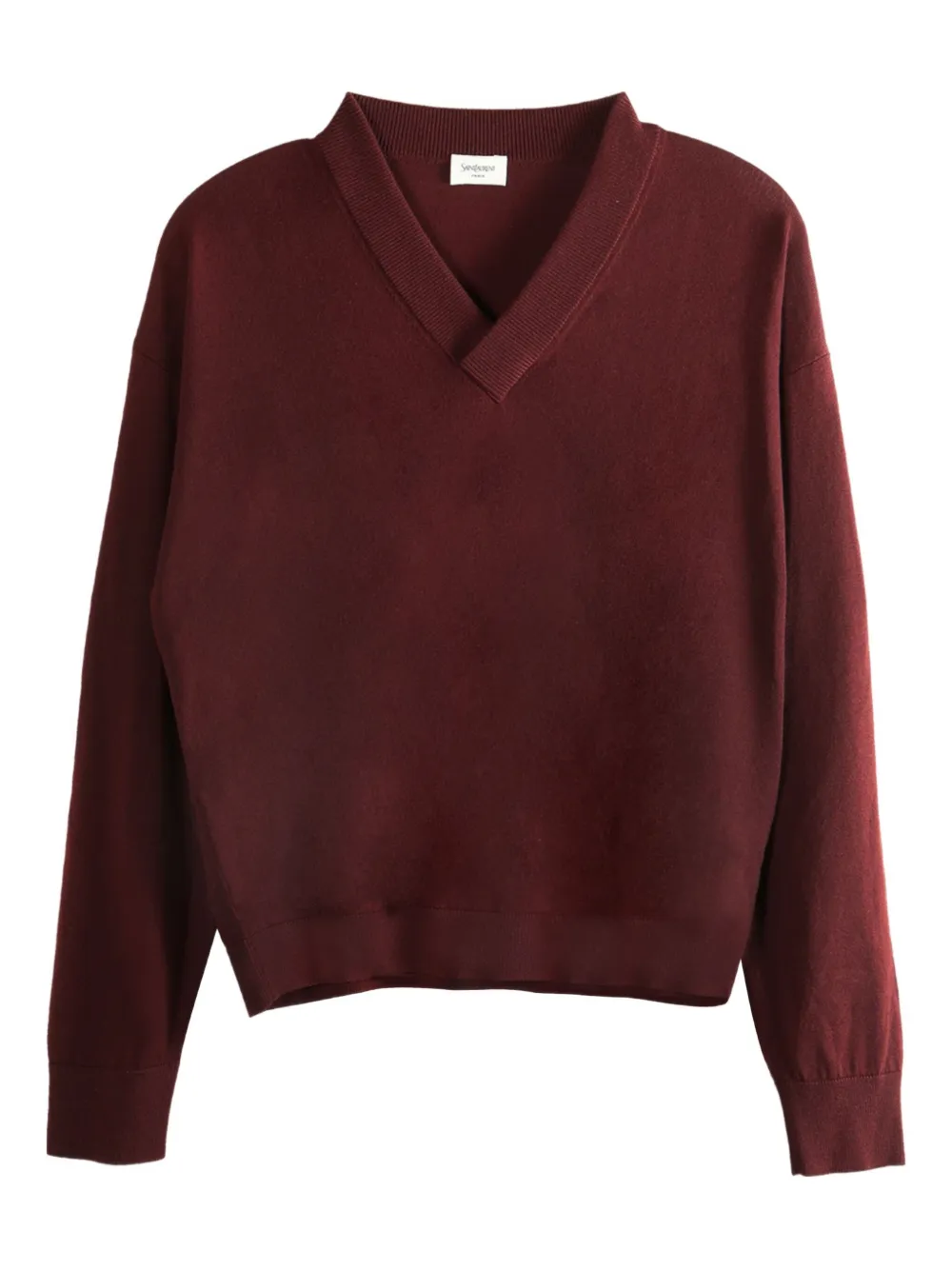 Saint Laurent V-neck sweater Rood