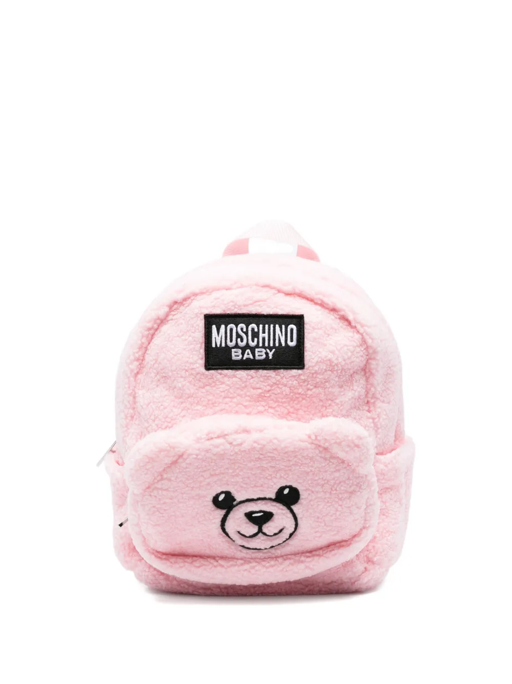 Moschino Kids teddy-face backpack Roze