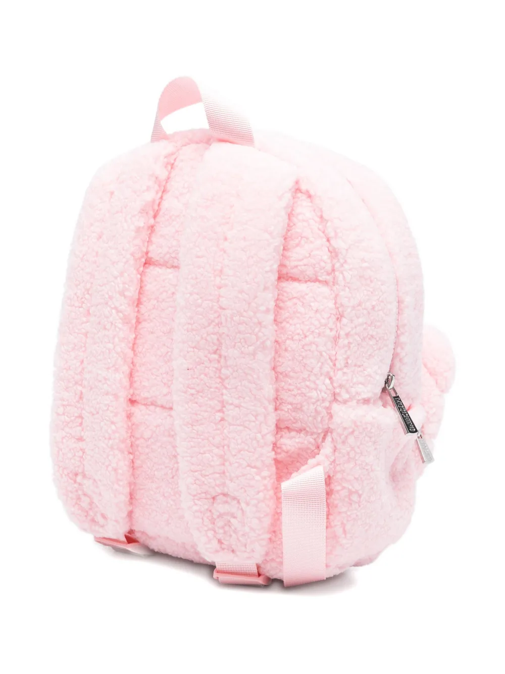 Moschino Kids teddy-face backpack - Roze