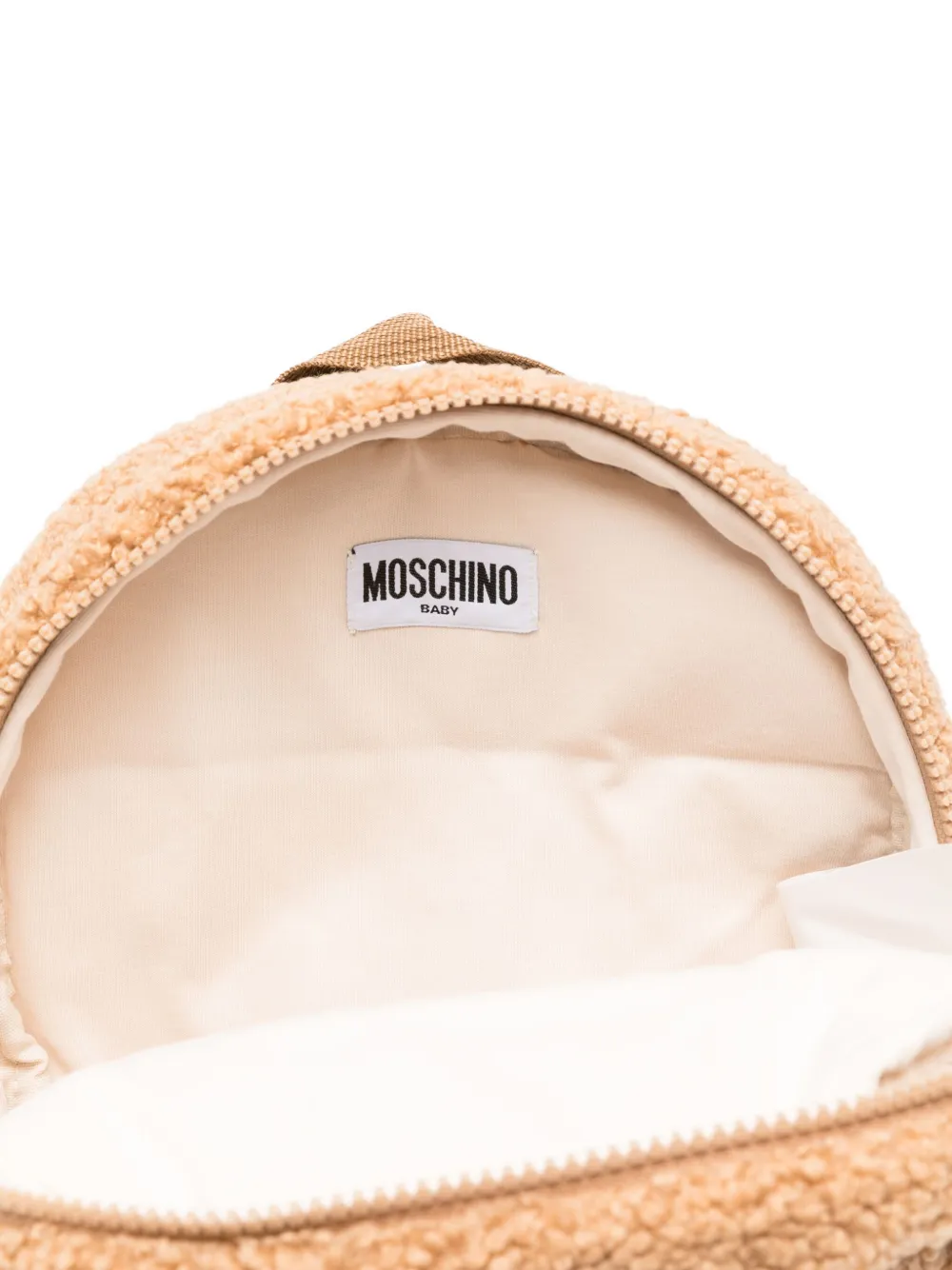 Moschino Kids Rugzak met teddybeerpatch Bruin