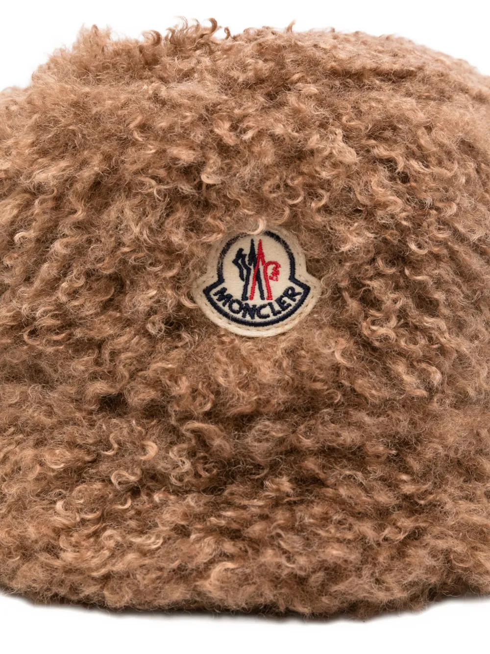 Moncler Teddy vissershoed Bruin