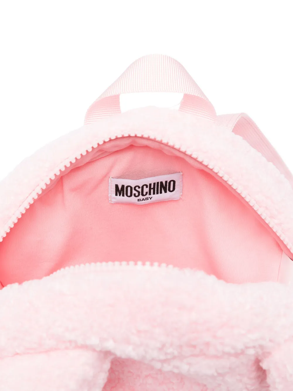 Moschino Kids Rugzak met teddybeerpatch Roze