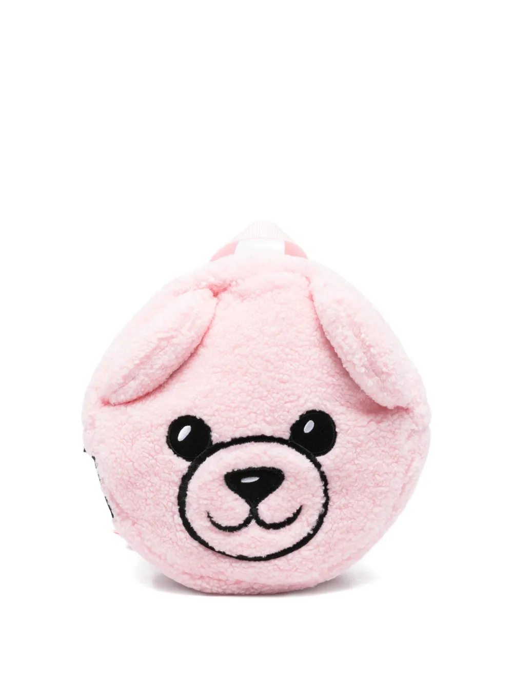 Moschino Kids teddy bear backpack Roze