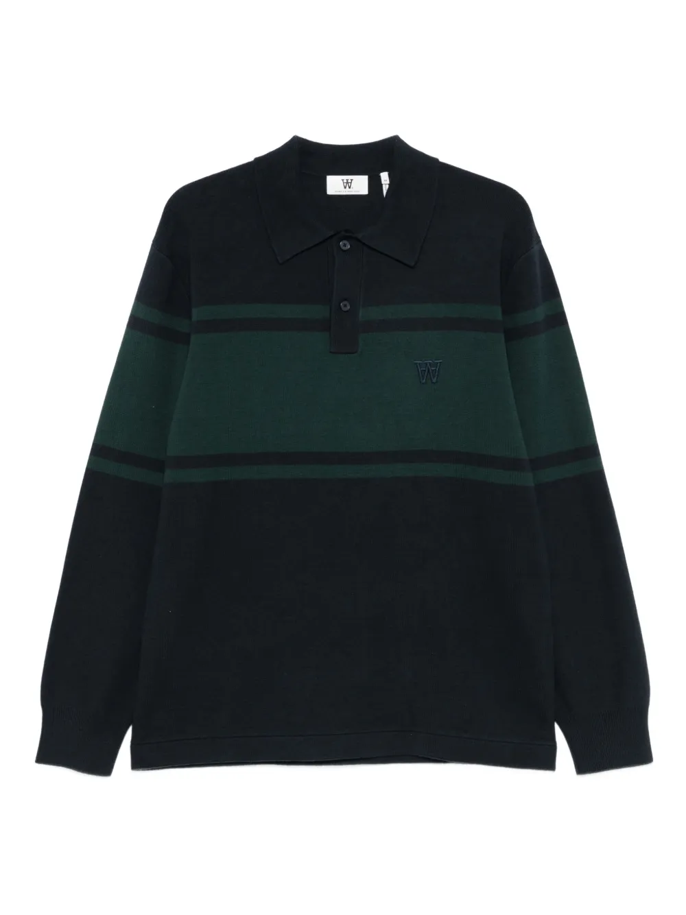 Wood Wood striped polo shirt | Blue | Image 1