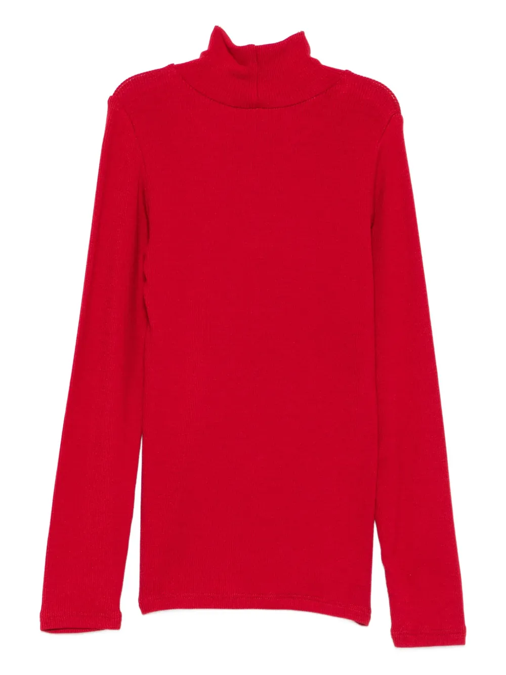 Monnalisa Geribbelde coltrui Rood