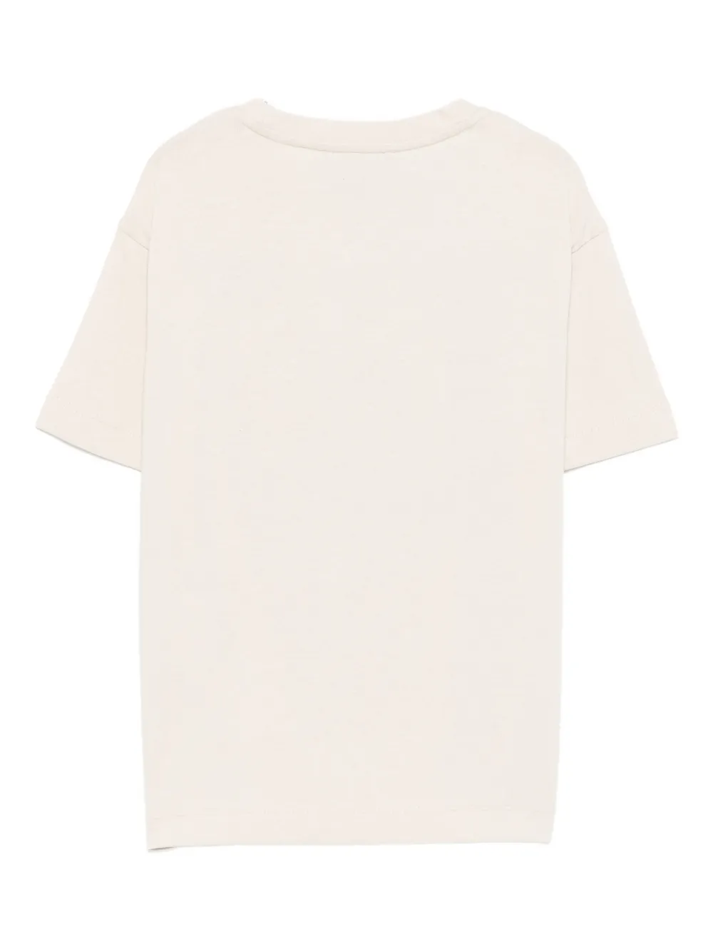 Emporio Armani Kids logo t-shirt Beige