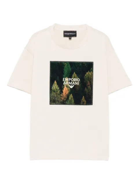 Emporio Armani Kids logo t-shirt