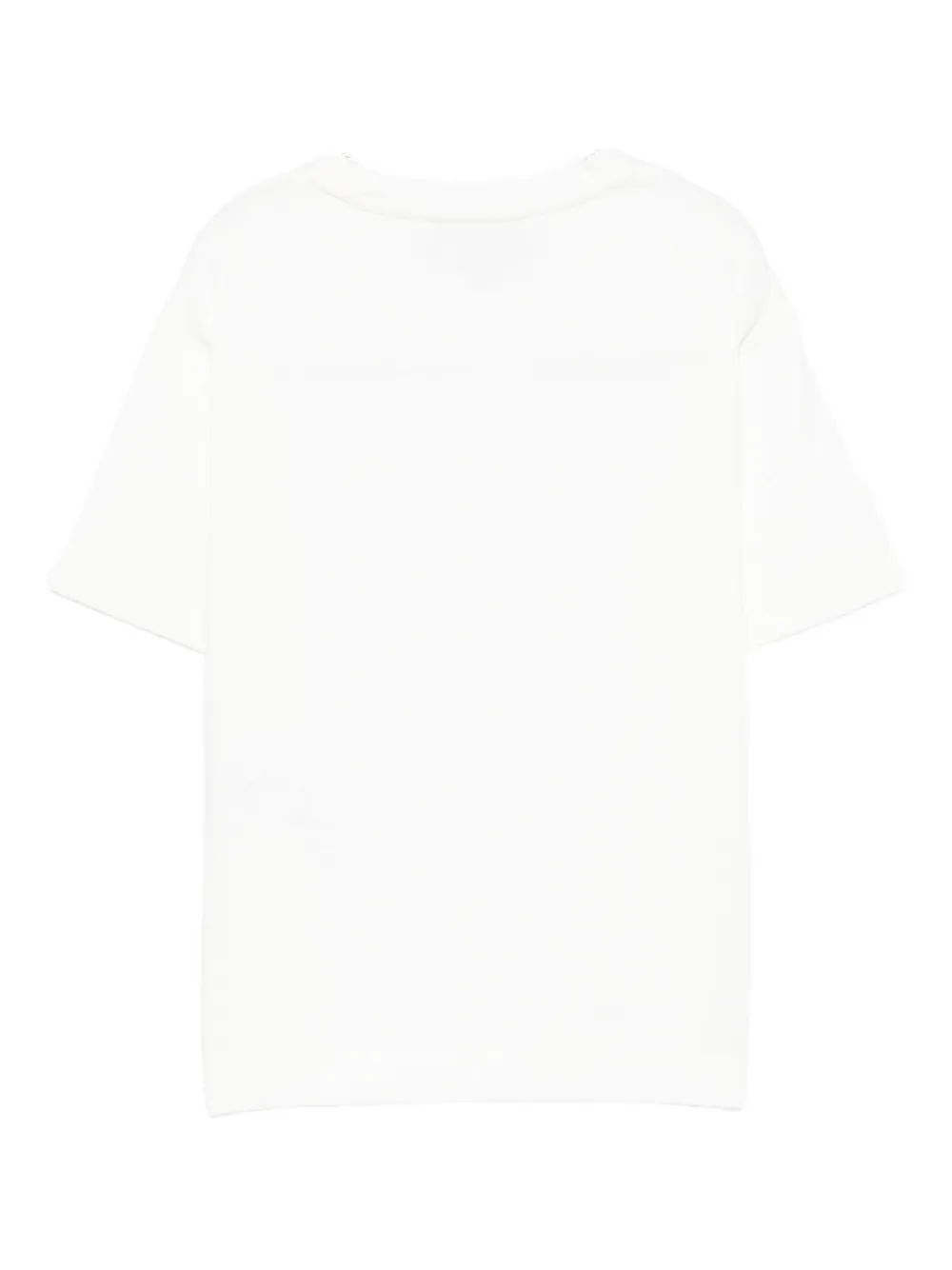 Emporio Armani Kids print T-shirt Wit