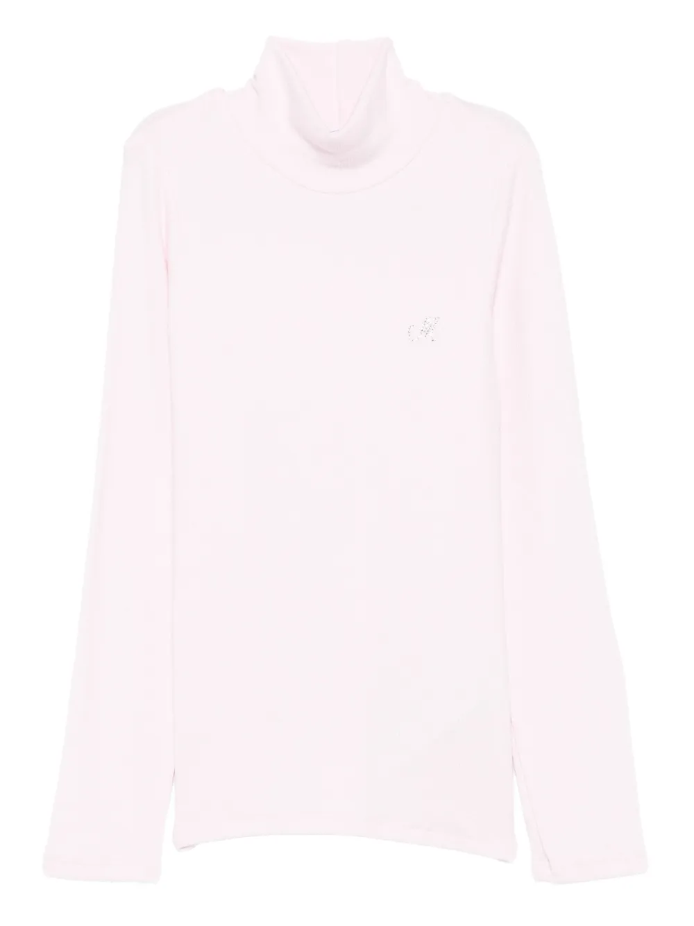 Monnalisa Geribbelde coltrui Roze