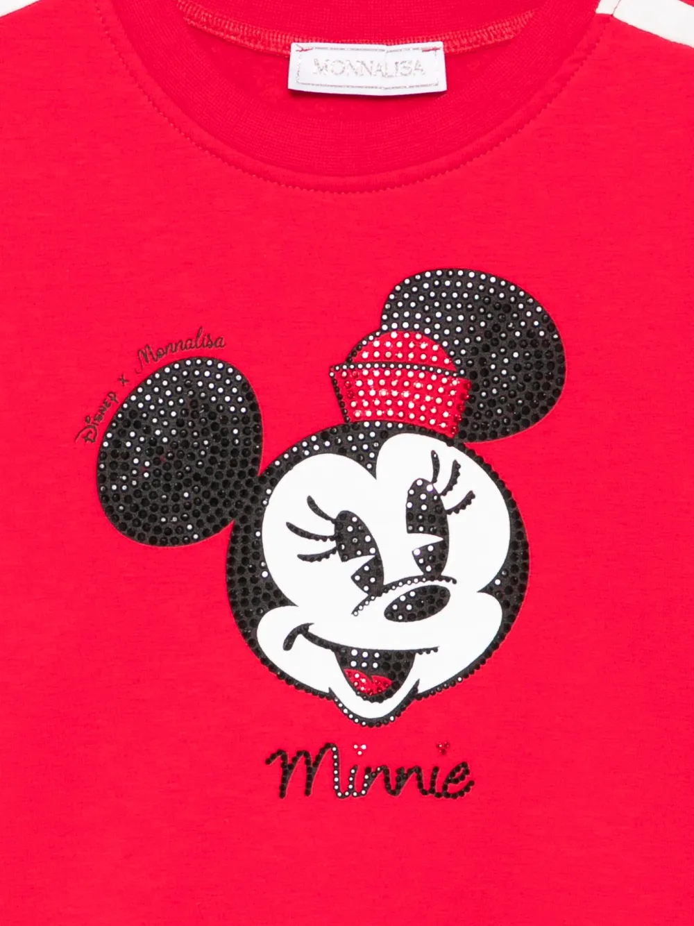 Monnalisa Sweater met pailletten Rood