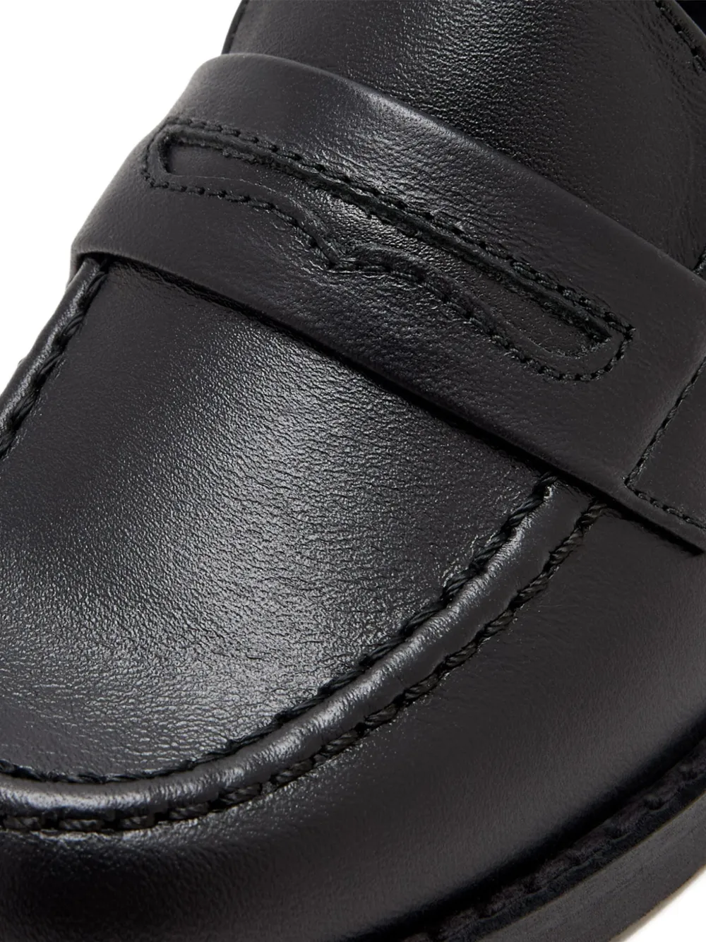 ANDANINES Leren loafers Zwart
