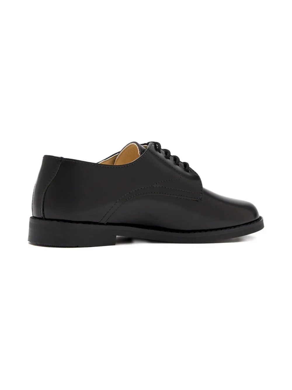 ANDANINES lace-up leather shoes - Zwart