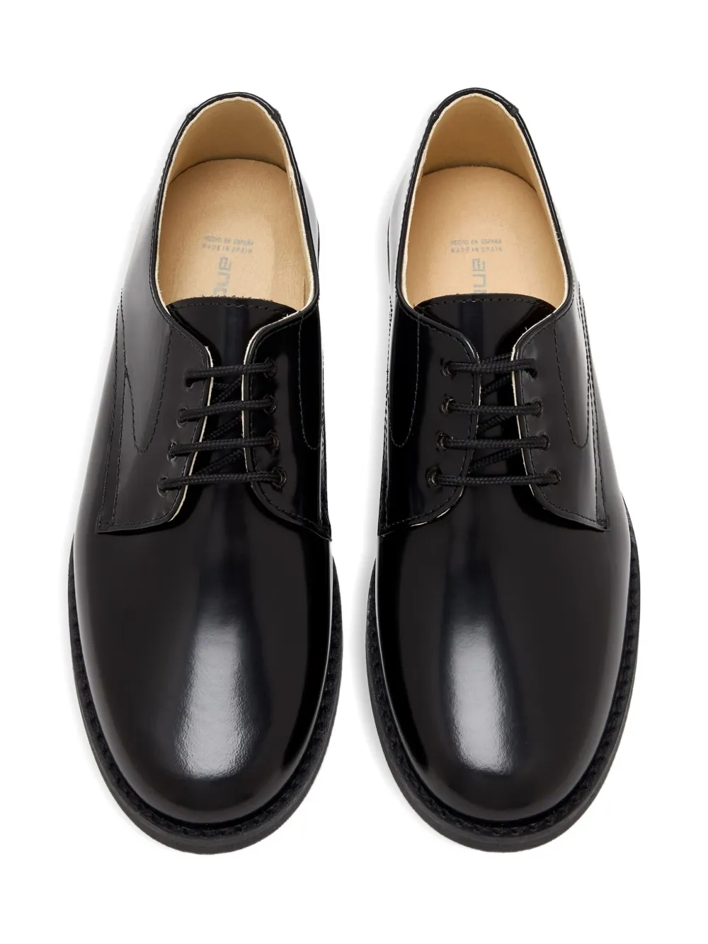 ANDANINES lace-up leather shoes Black