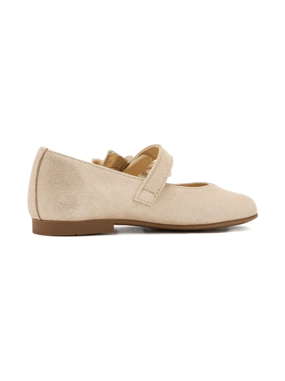 ANDANINES bow-detail ballerinas - Beige