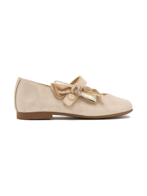 ANDANINES bow-detail ballerinas