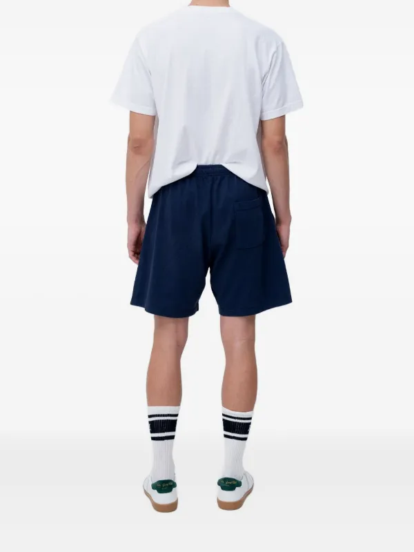 Sporty & Rich ロゴ ショートパンツ | ブルー | FARFETCH JP