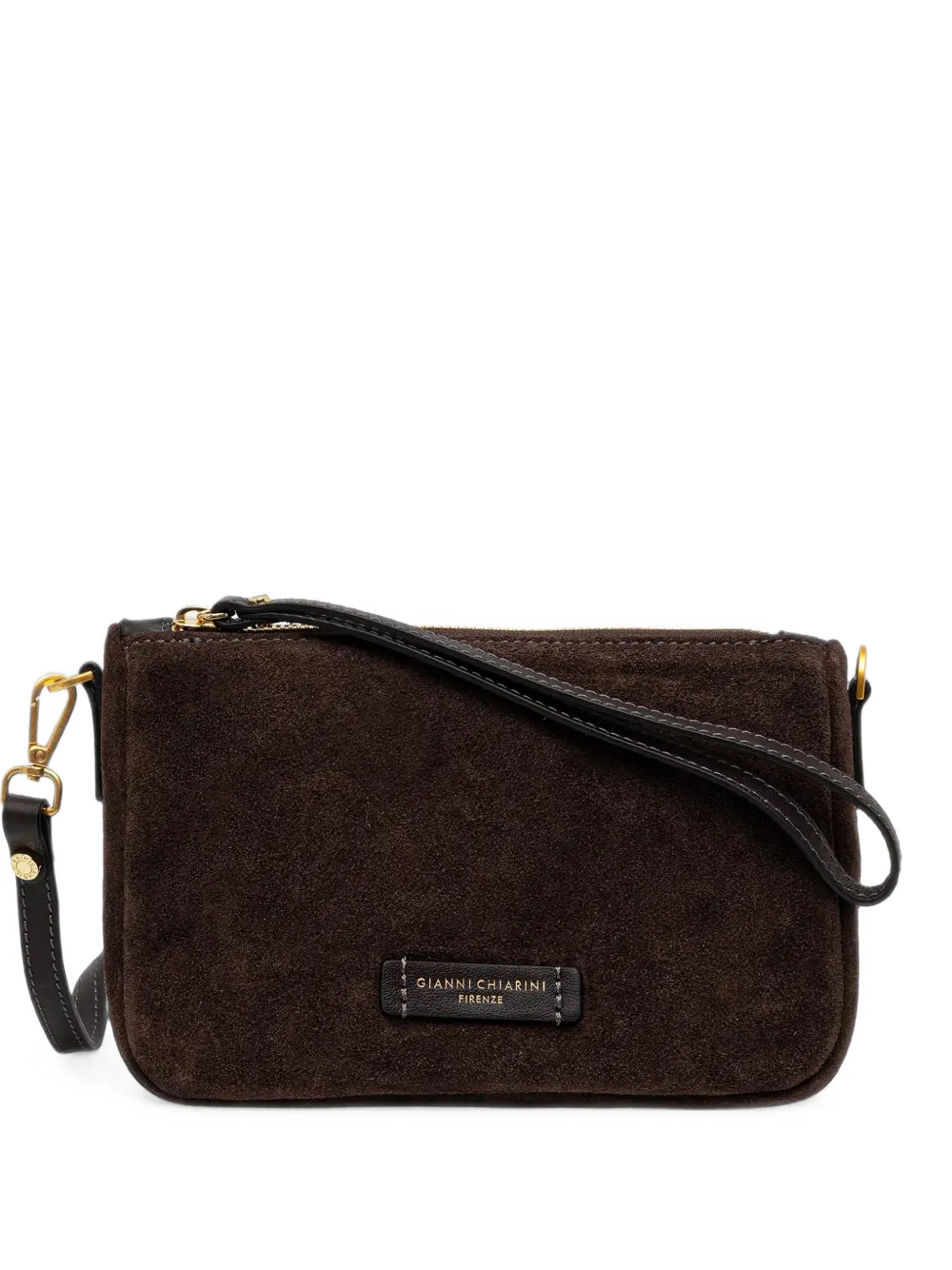 GIANNI CHIARINI petit sac à bandoulière Nora - Marron GIANNI CHIARINI petit sac à bandoulière Nora - Marron