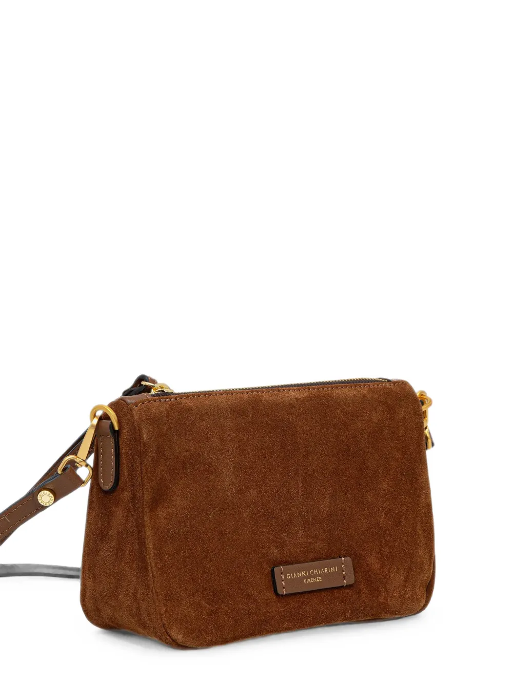 GIANNI CHIARINI Kleine Nora suède buidel Bruin