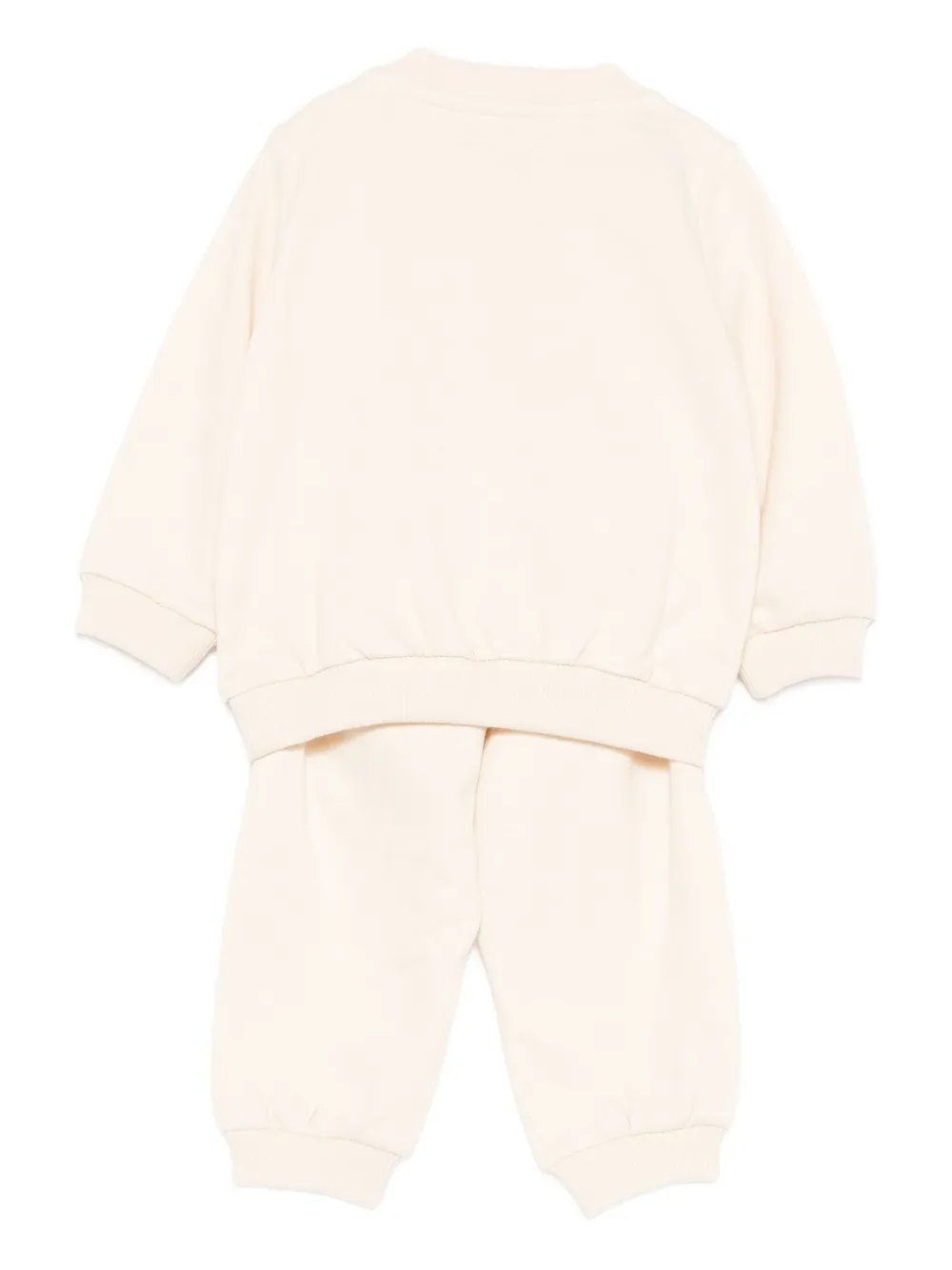 Moschino Kids Trainingspak met logoprint Beige