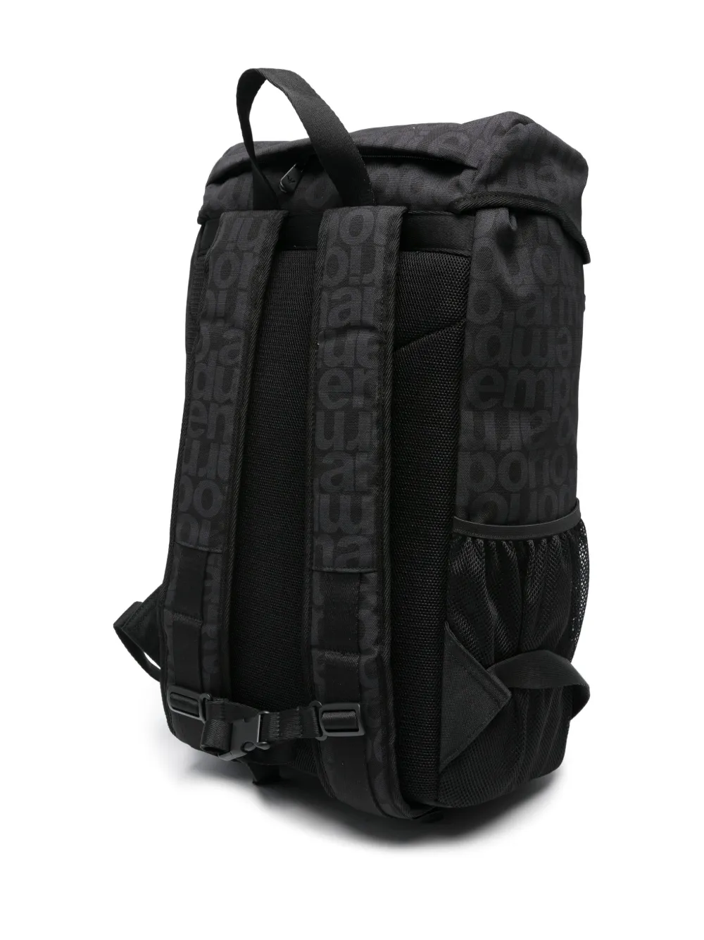 Emporio Armani Kids logo-print backpack - Blauw