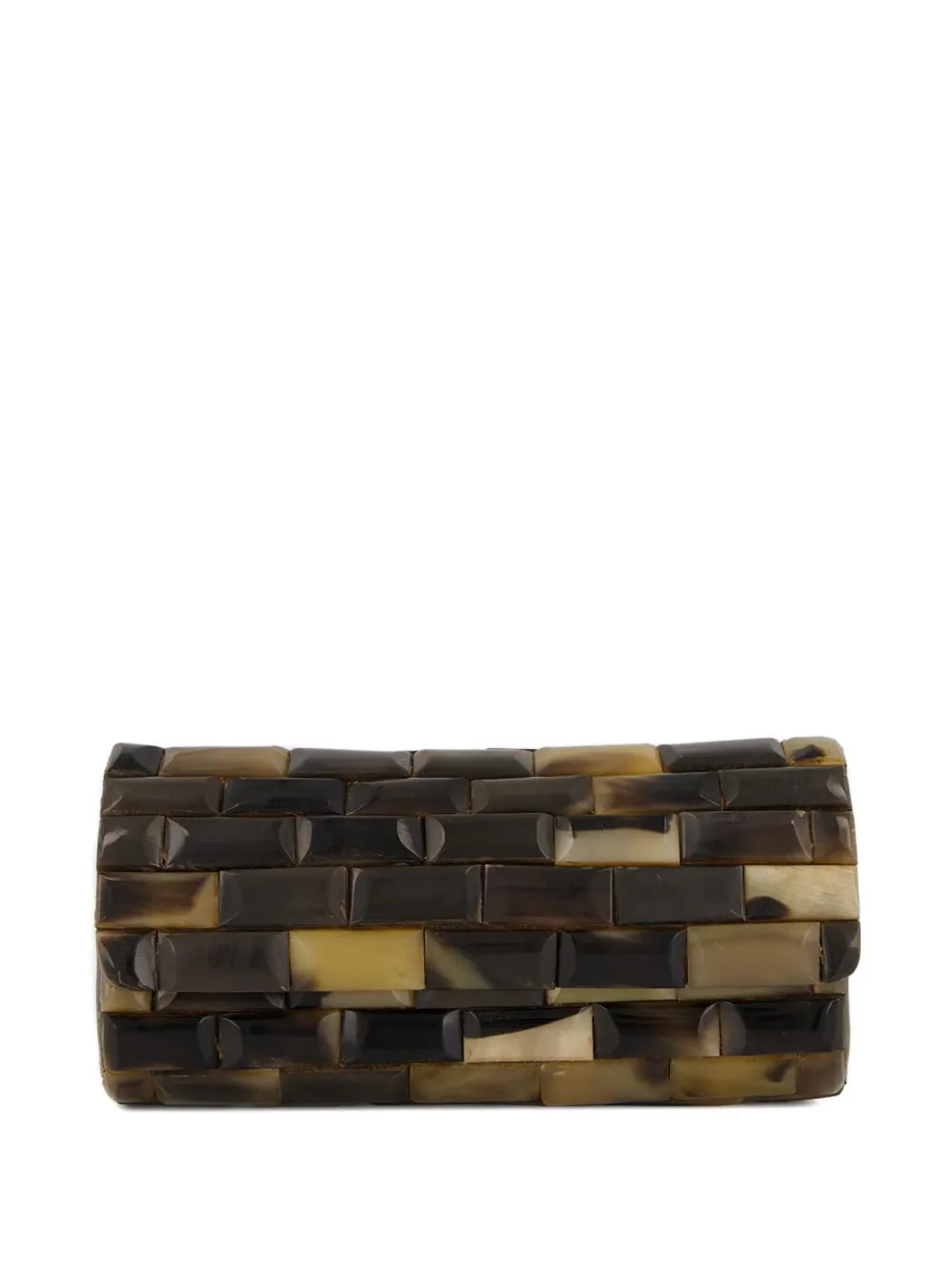 Glorinha Paranagua Mini Anouska Clutch Bag In Black