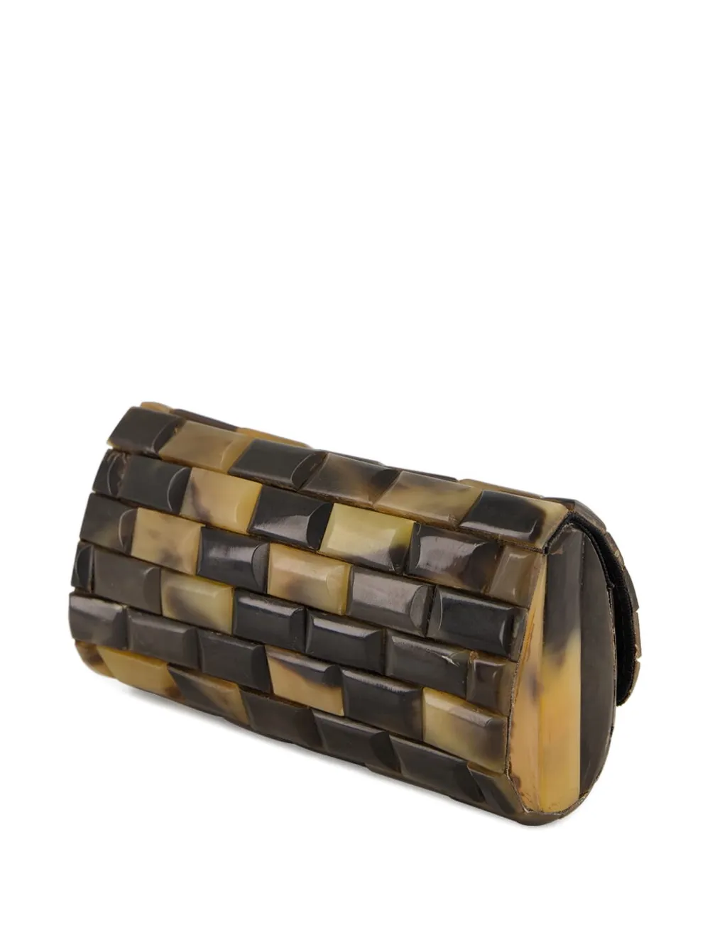 Glorinha Paranagua Mini Anouska Clutch Bag In Black