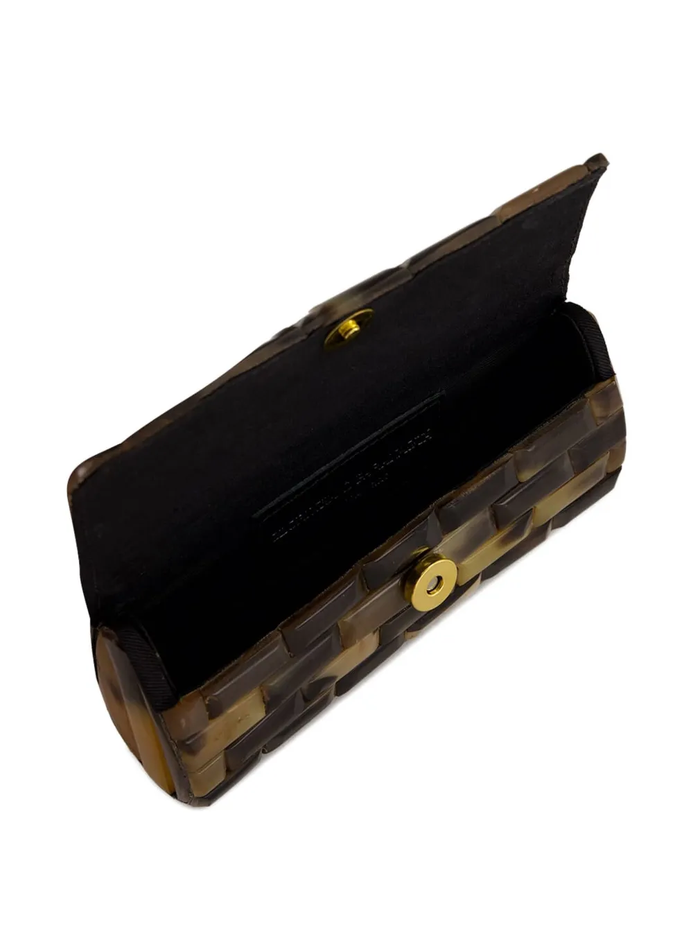 Glorinha Paranagua Mini Anouska Clutch Bag In Black