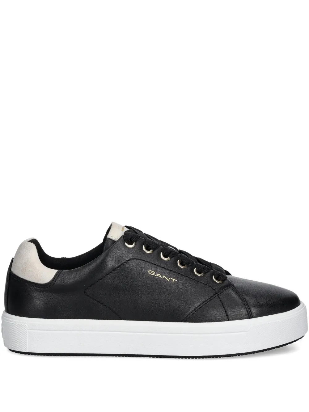 Gant Avino leather sneakers Zwart