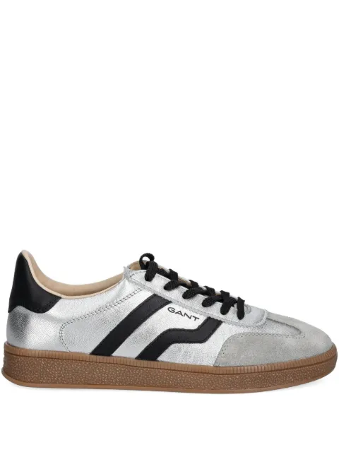 Gant Cuzima metallic leather sneakers