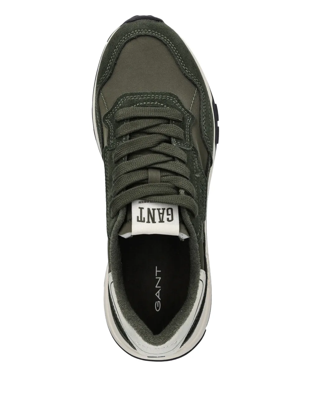 Gant Youtron suède sneakers Groen
