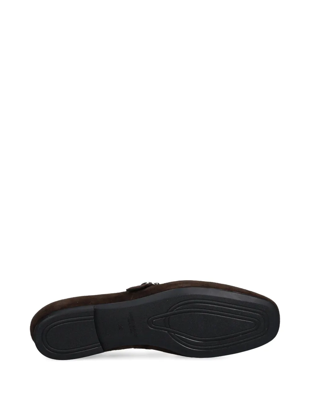 Vagabond Jolin Buckle-strap Ballet Flats In Brown