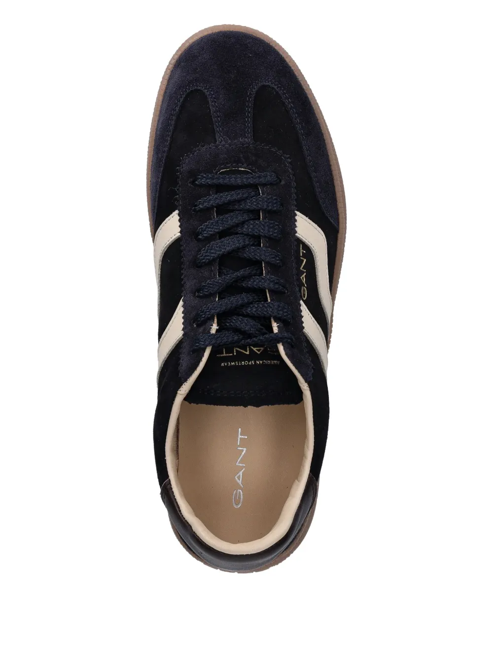 Gant Cuzmo suède sneakers Blauw
