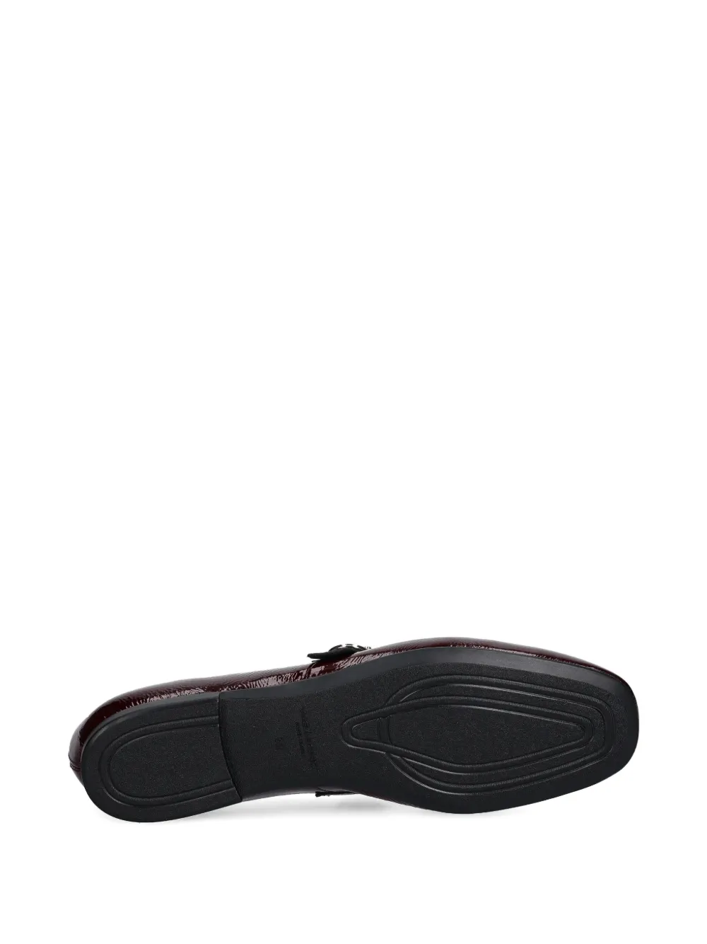 Vagabond Jolin Buckle-strap Ballet Flats In Brown