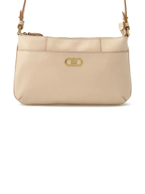 Ferragamo Pre-Owned 2000-2025 Leather Gancini crossbody bag