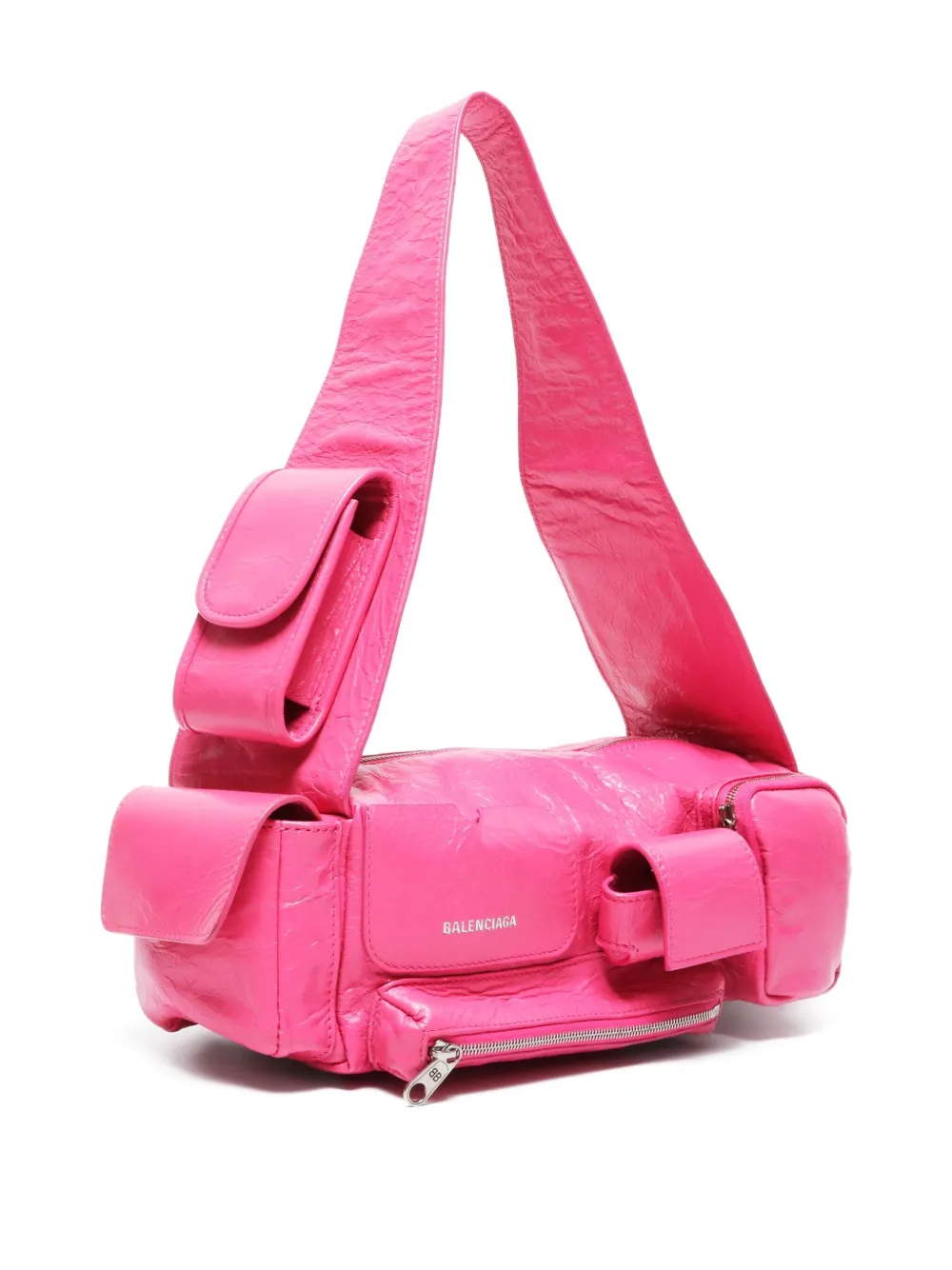  Balenciaga Pre-owned 2025 Sling Xs Shoulder Bag - Pink 