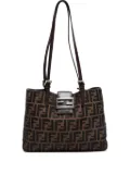 Fendi Pre-Owned 1990-2000s Zucca shoulder bag - Brown