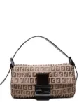 Fendi Pre-Owned 2000-2015 Zucchino Baguette bag - Brown