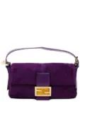 Fendi Pre-Owned 2000-2015s Mamma Baguette suede bag - Purple