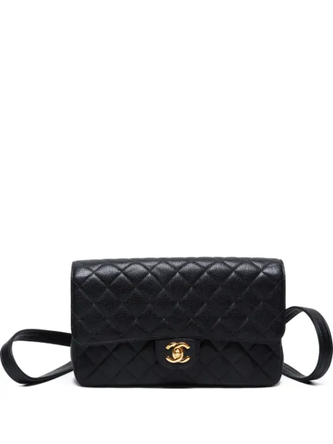 CHANEL Pre-Owned 1996-1997 quilted flap backpack